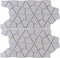 Hawaiian Flower Mosaic Tile White for swimming pool, shower, bathroom walls, kitchen backsplash, fireplace, Jacuzzi, and spas.