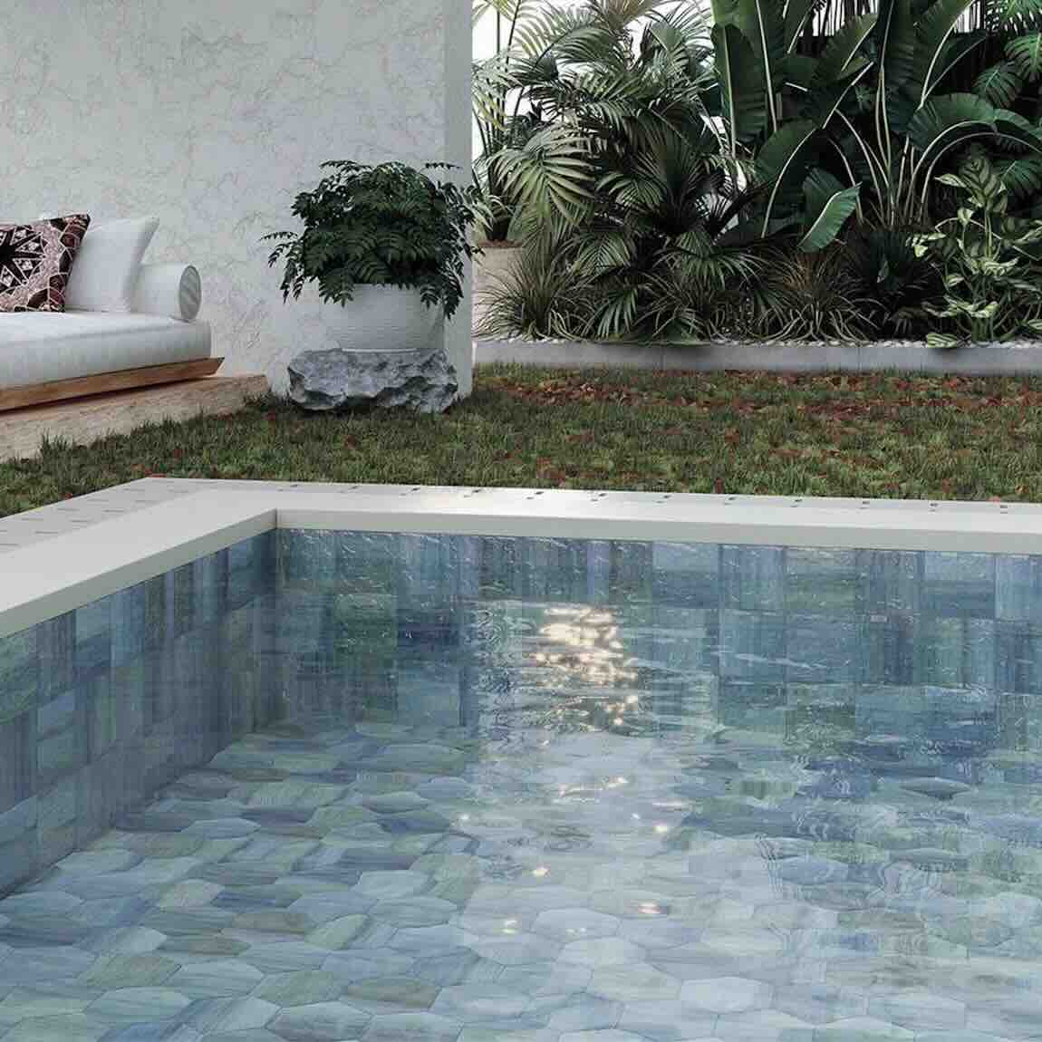 Jupiter Island Porcelain Pool Tile 6x6