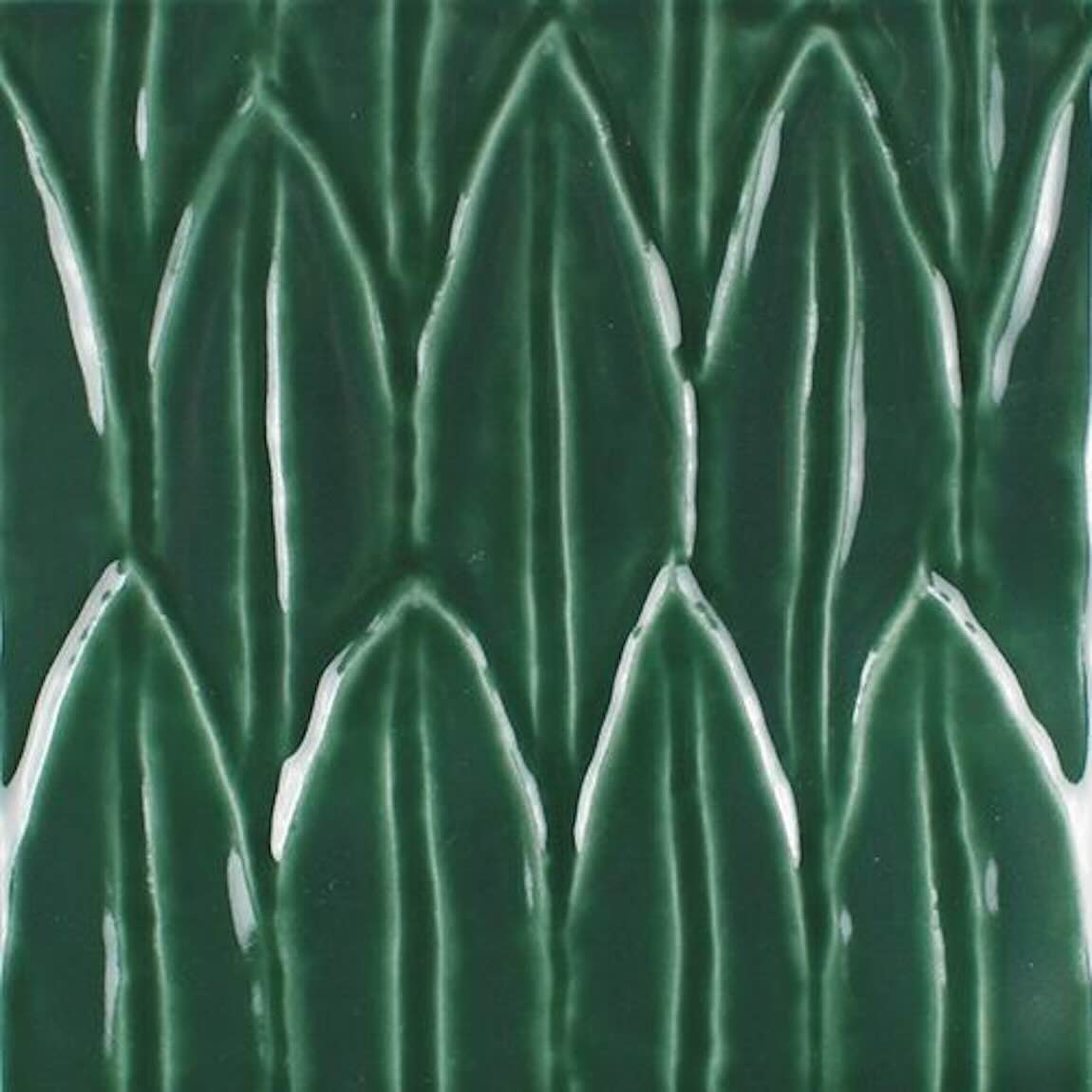 Sunshine Green Deco Porcelain Tile 6x6