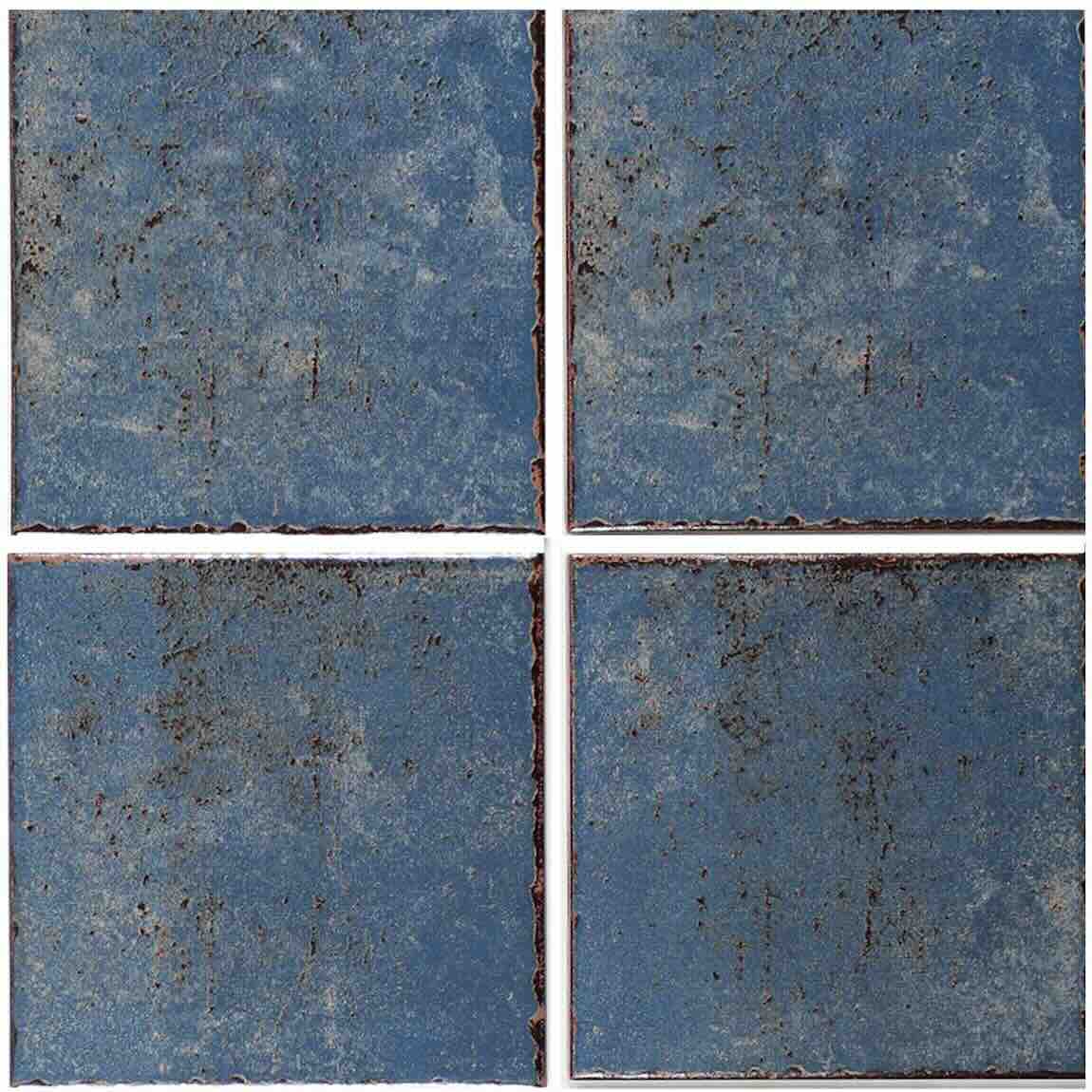 Blue Lava Porcelain Pool Tile 6x6