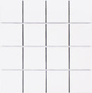 Essentials Porcelain Subway Tile White 3''x3'' in a glossy finish for kitchen backsplashes, bathrooms, showers, fireplace, foyers, and accent/featured walls. The tiles are mesh backing for an easy installation.