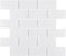 Essentials Porcelain Subway Tile White 2x4 for floors and walls