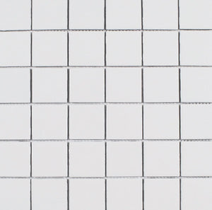 Essentials Porcelain Mosaic Tile White 2x4 for floor and walls