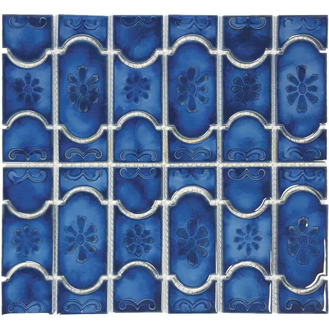 Earth Royal Blue Pool Mosaic Tile