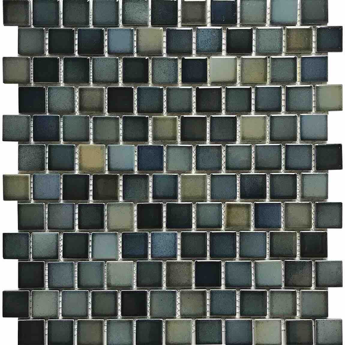 Di Mare Natural Porcelain Mosaic Tile 1x1