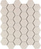 Essentials Porcelain Hex Tile Biscuit 2'' Textured for floors and walls