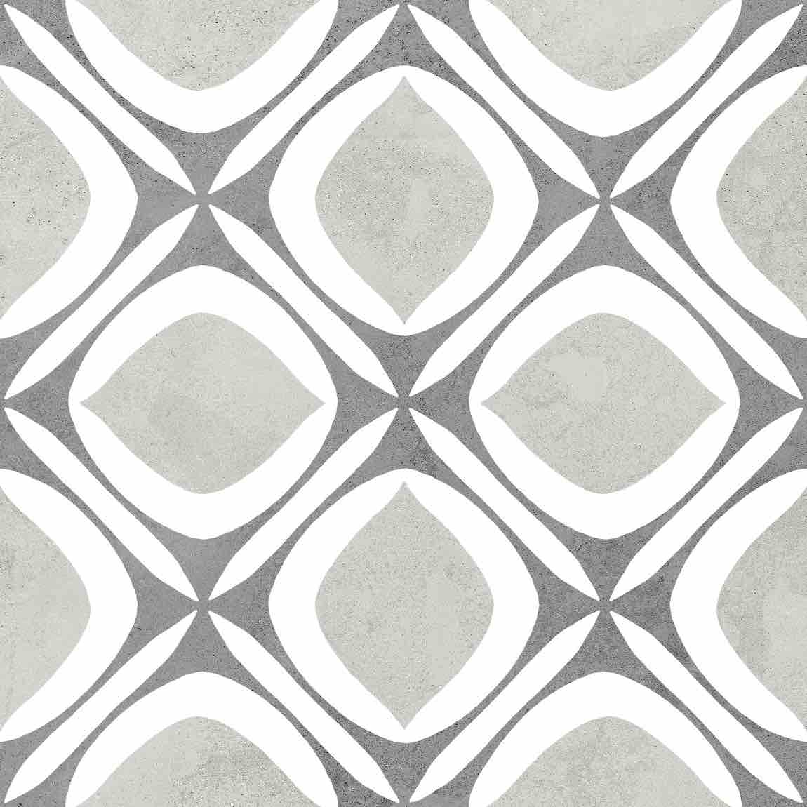 Old Budapest Patterned Porcelain Tile 6x6