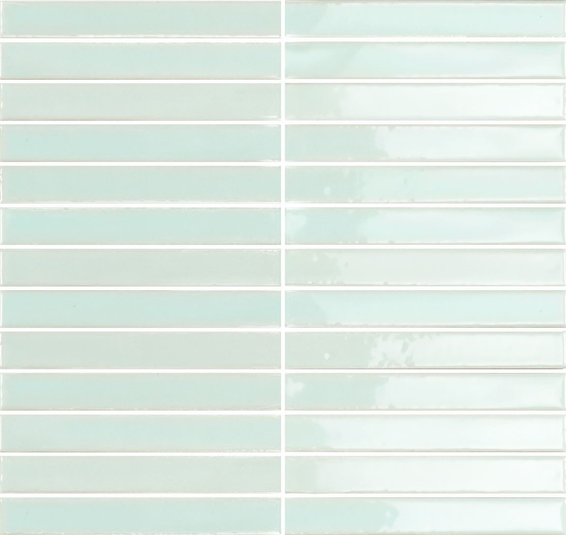 Watercolour Stick Mosaic Tile Crystal