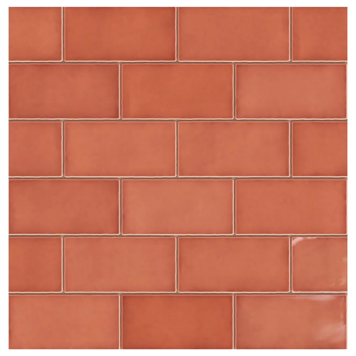 Coastal Rose 2.5x5 Ceramic Subway Tile