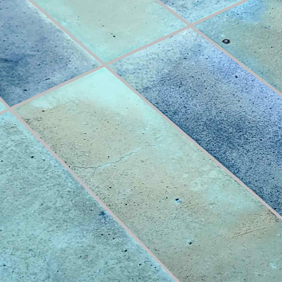 Patina Bluish-Green 3x12 Glossy Porcelain Subway Tile