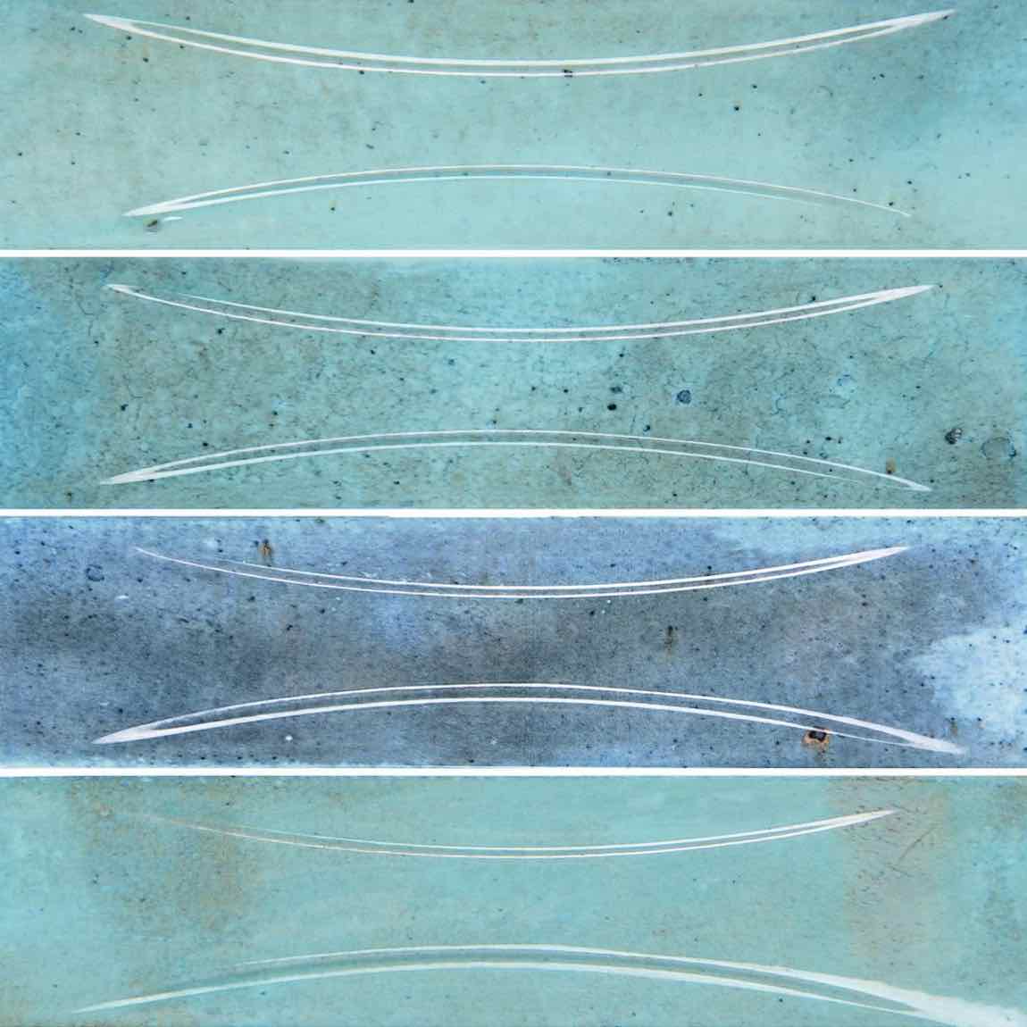 Patina Bluish-Green 3x12 Subway Porcelain Deco Tile