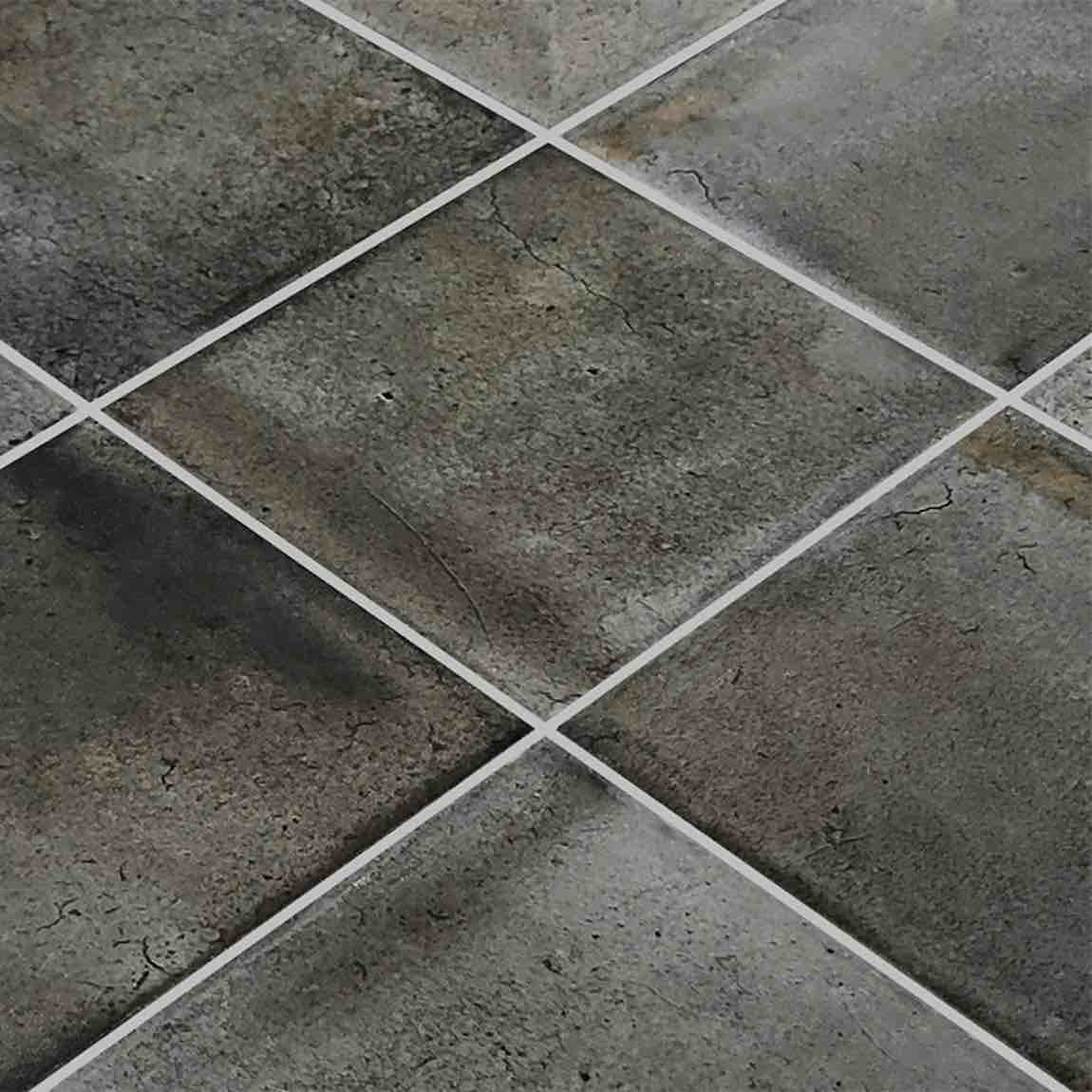 Patina Ash 4x4 Glossy Porcelain Tile