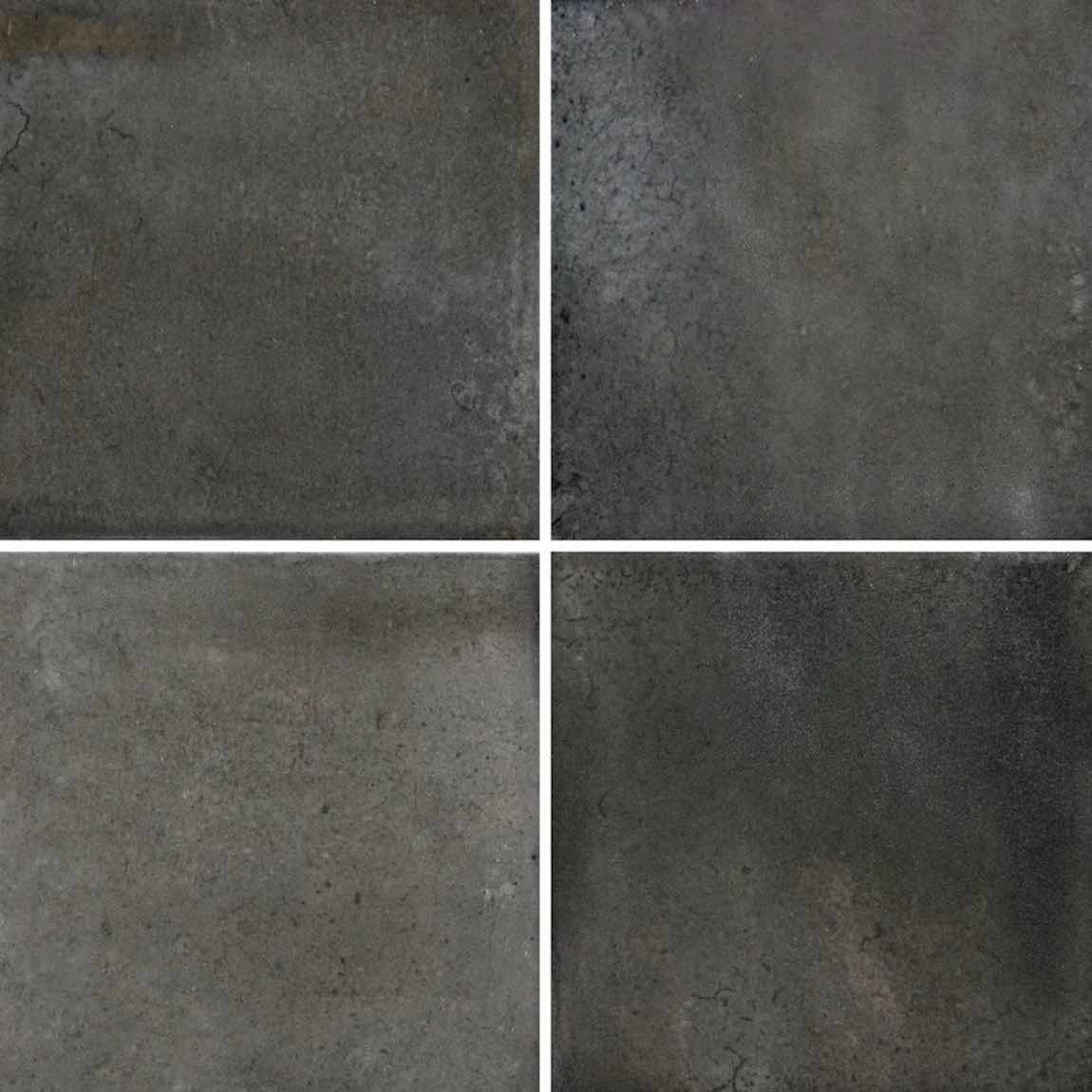 Patina Ash 4x4 Glossy Porcelain Tile