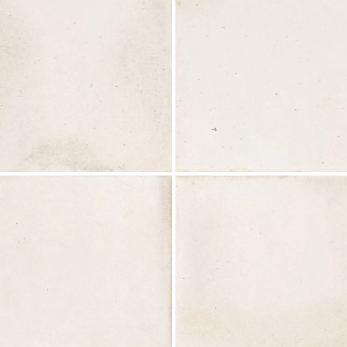 Patina Antique White 4x4 Glossy Porcelain Tile