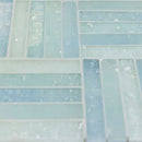 Fluid Stacked Glass Tile C Blend for pools and spas