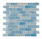 Motion Glass Mosaic Tile Aqua 1x2 1x1 for Pools and Spas