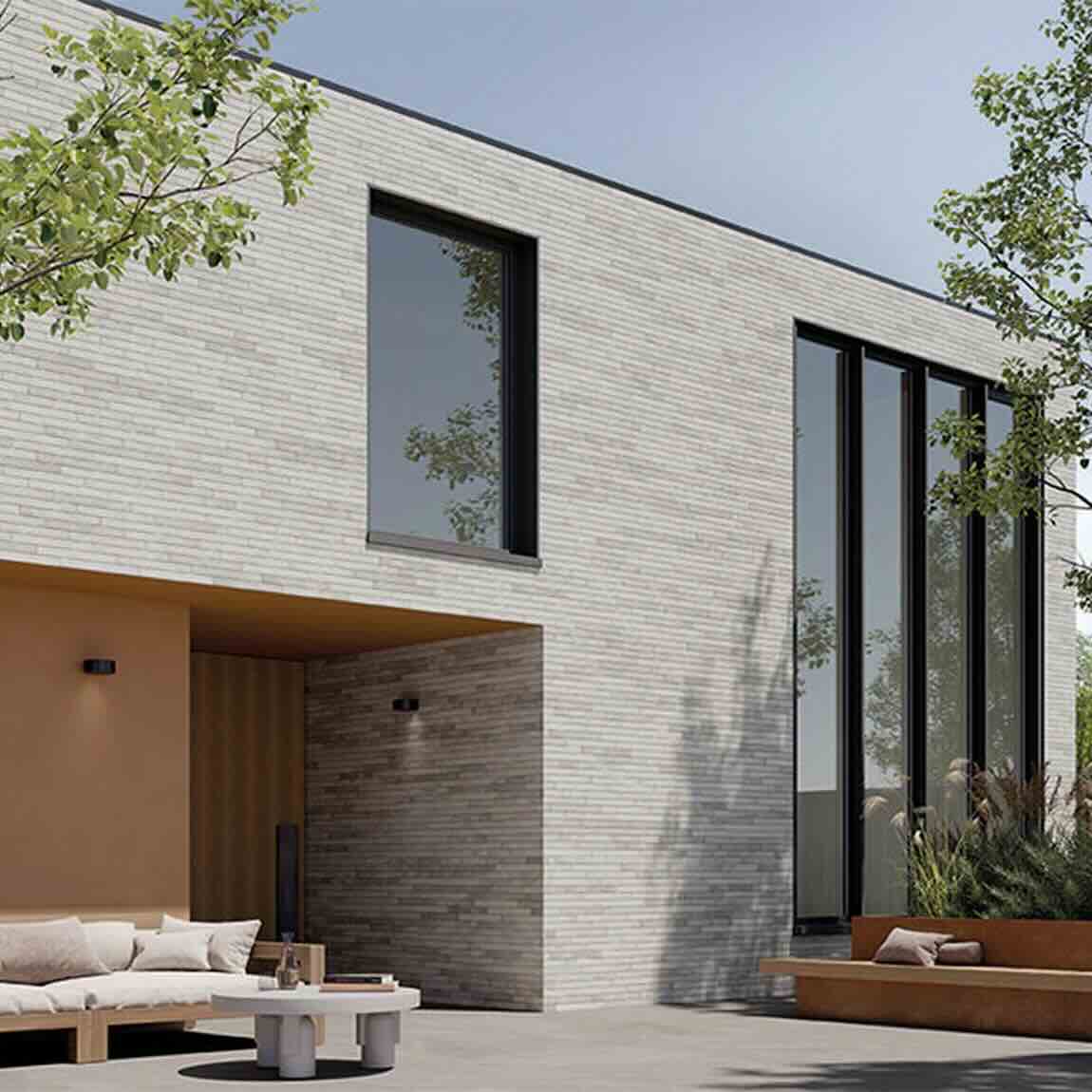 Art Pearl Brick Porcelain Tile 2x18