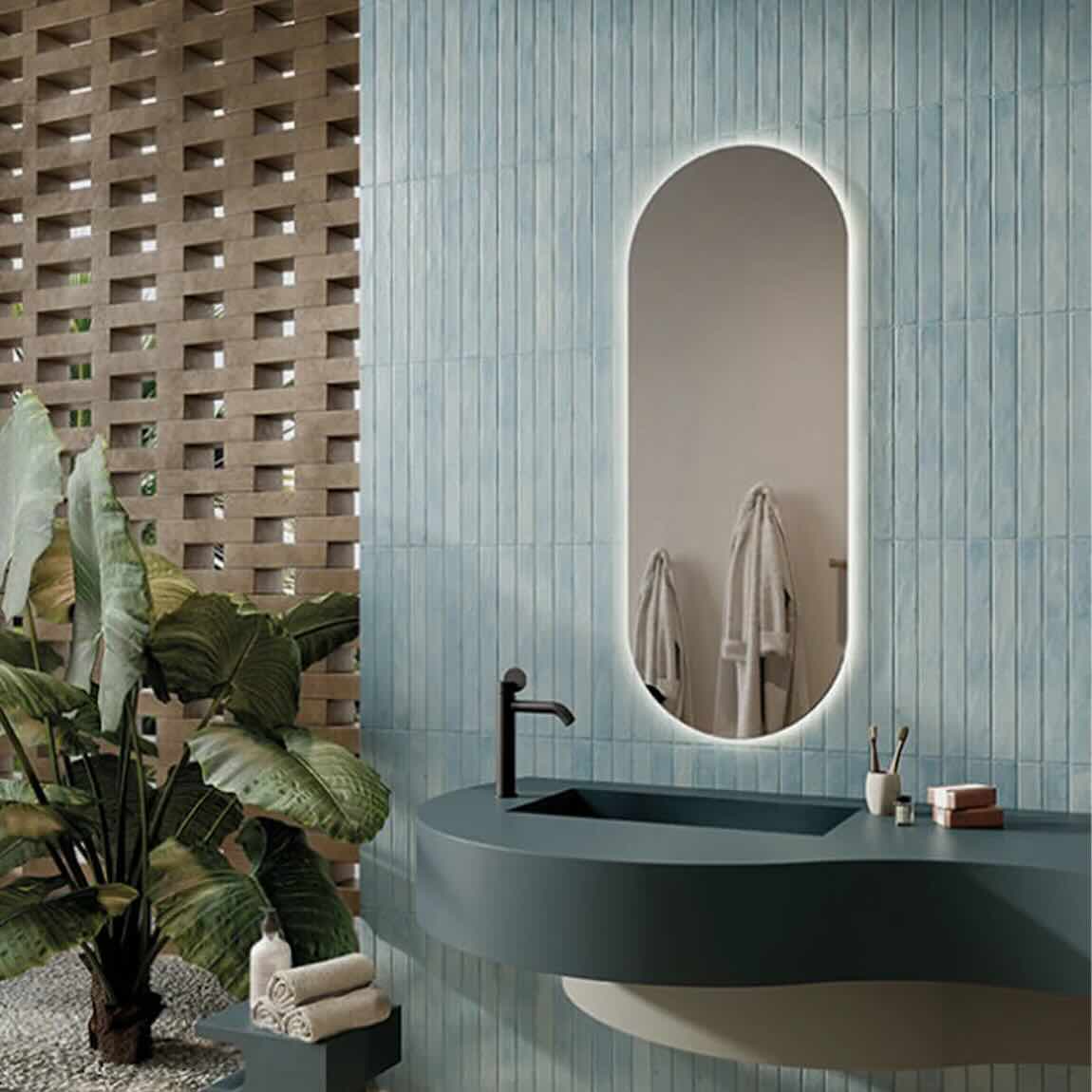 Art Sky Brick Porcelain Tile 2x18