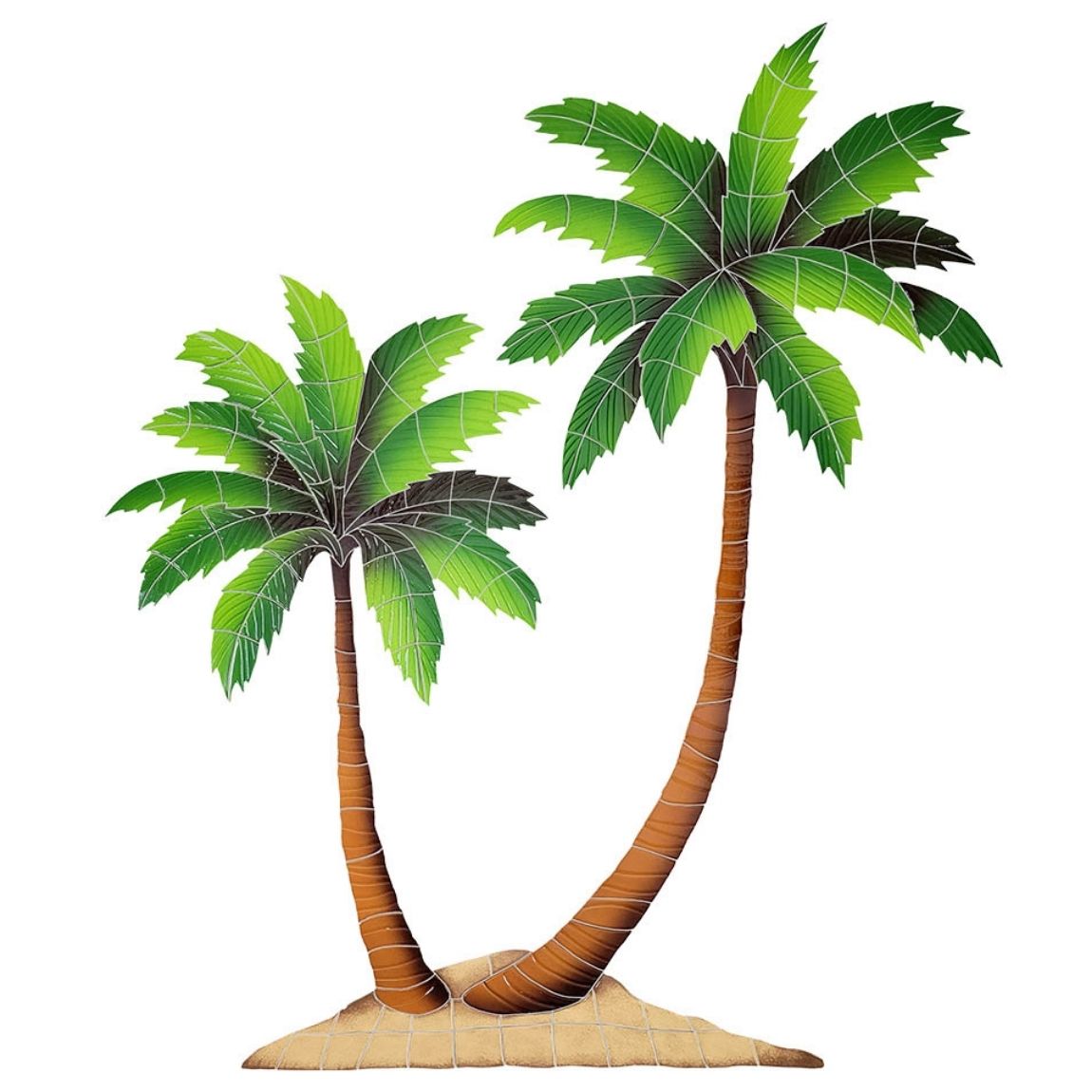 Pool Mosaic Twin Palms 52x45