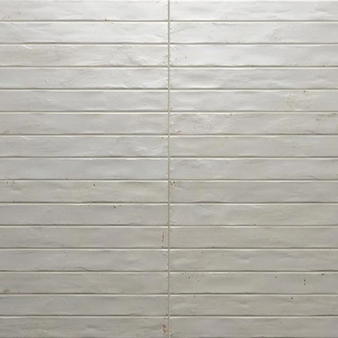 Art White Brick Porcelain Tile 2x18