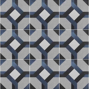 Patterned Porcelain Tile Alameda 6x6 for kitchen, bathroom, pool, and showers