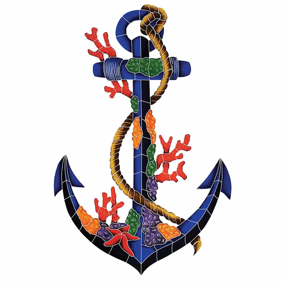 Pool Mosaic Anchor 36x23