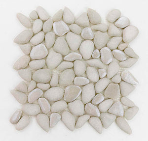 Glass Pebble Mosaic Tile Greek Island for swimming pool and spas