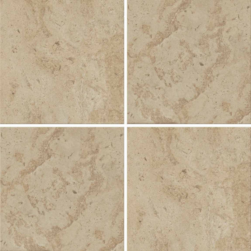 Elegant Beige 6x6 Matte Porcelain Tile for floor and walls