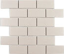 Essentials Porcelain Subway Tile Biscuit 2''x4'' in a matte finish for kitchen backsplashes, bathrooms, showers, fireplace, foyers, floors, and accent/featured walls.