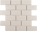 Essentials Porcelain Subway Tile Biscuit 2''x4'' in a matte finish for kitchen backsplashes, bathrooms, showers, fireplace, foyers, floors, and accent/featured walls.