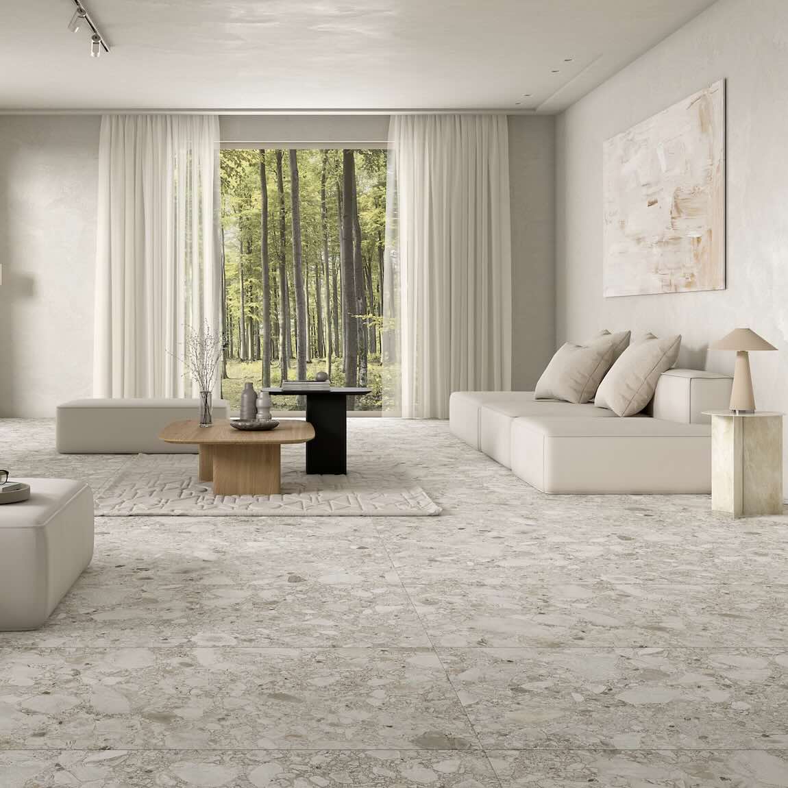 Ceppo di Gre Porcelain Tile 24x48 Bone