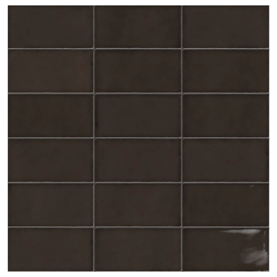 Coastal Bronze 2.5x5 Ceramic Subway Tile