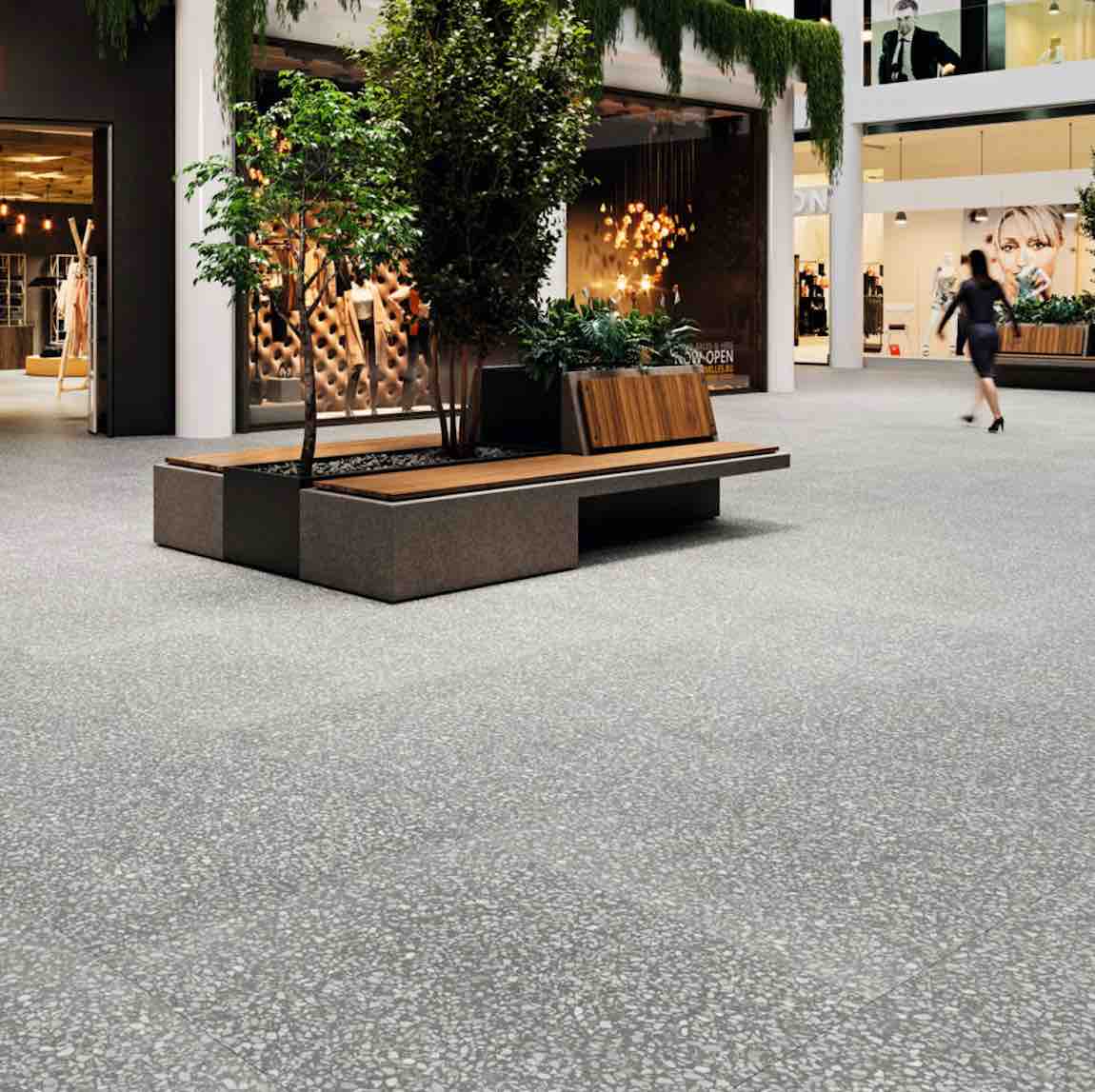 Ceniza Terrazzo Look Porcelain Tile 40x40