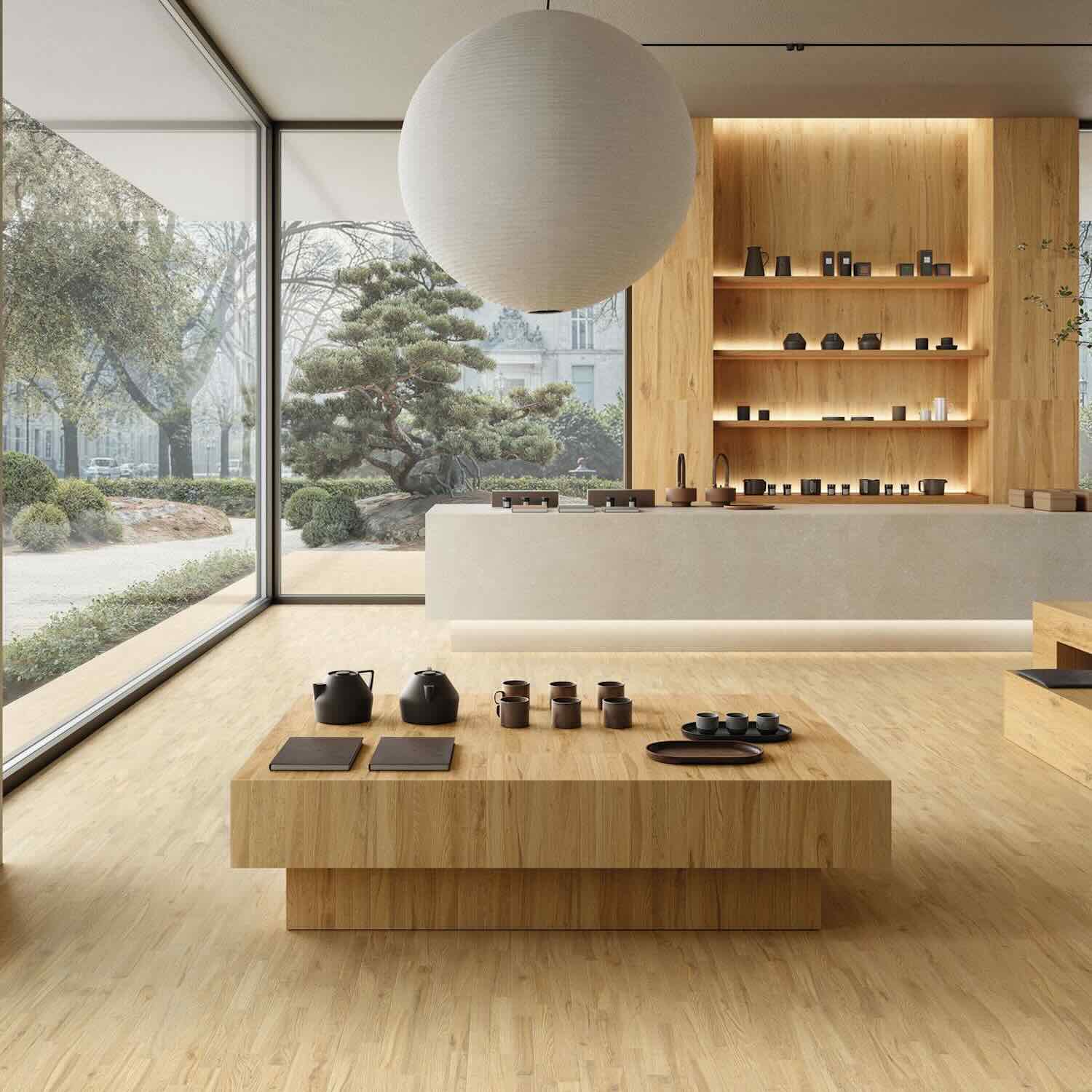 Dynamicwood Brick Light Oak Tile 2x12