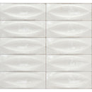 Storie Distressed Tile Bianco 3x8 Deco Eye for kitchens and bathrooms