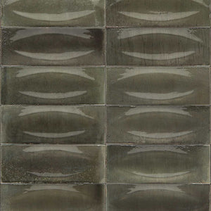 Storie Distressed Tile Gray 3x8 Deco Eye for kitchens and bathrooms
