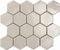 ColorClay Hexagon Handmade Mosaic Tile Hibiscus Glossy 11x13 for kitchen and bathroom