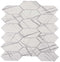 Recycled Glass Mosaic Tile Howlite Picket Matte Finish