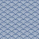 Patterned Porcelain Tile Japanese Blue 8x8 for floor and wall applications