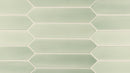Picket Tile Arrow Mint Matte 2x10 for kitchen backsplash, bathroom, and shower walls