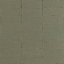 Glacier Italian Porcelain Subway Tile Muschio 3x8 Glossy for kitchen, bathroom, and showers
