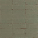 Glacier Italian Porcelain Subway Tile Muschio 3x8 Glossy for kitchen, bathroom, and showers