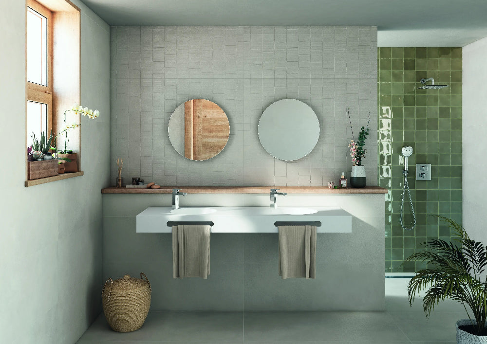 Coastal Green 5x5 Glazed Ceramic Tile