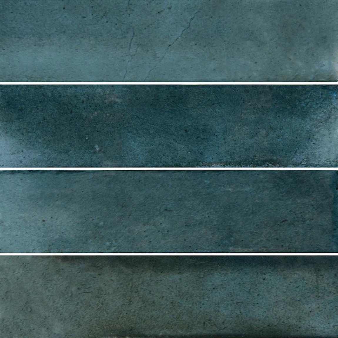 Patina Blu 3x12 Glossy Porcelain Subway Tile