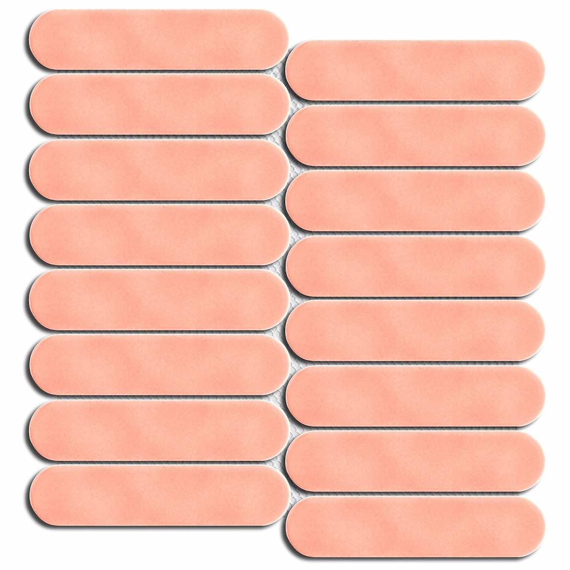 Vintage Ceramic Mosaic Tile Pink