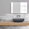 Artigianale Ceramic Tile 4x8 Plaster Matte featured on a bathroom wall