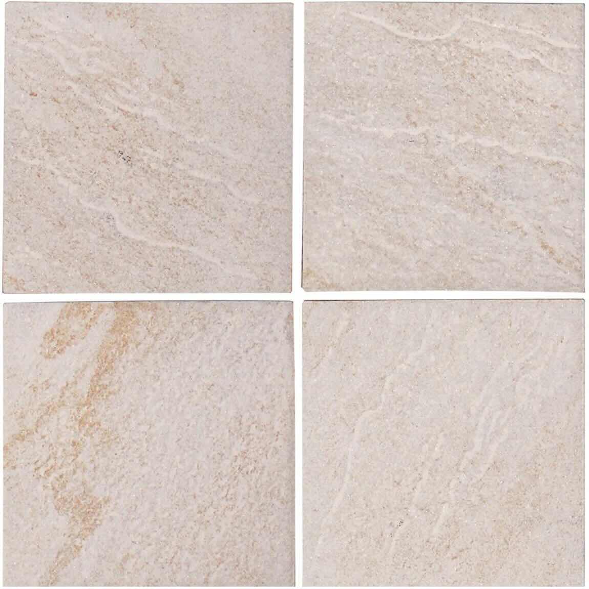 Porcelain Tile 6''x6'' Quartz Beige