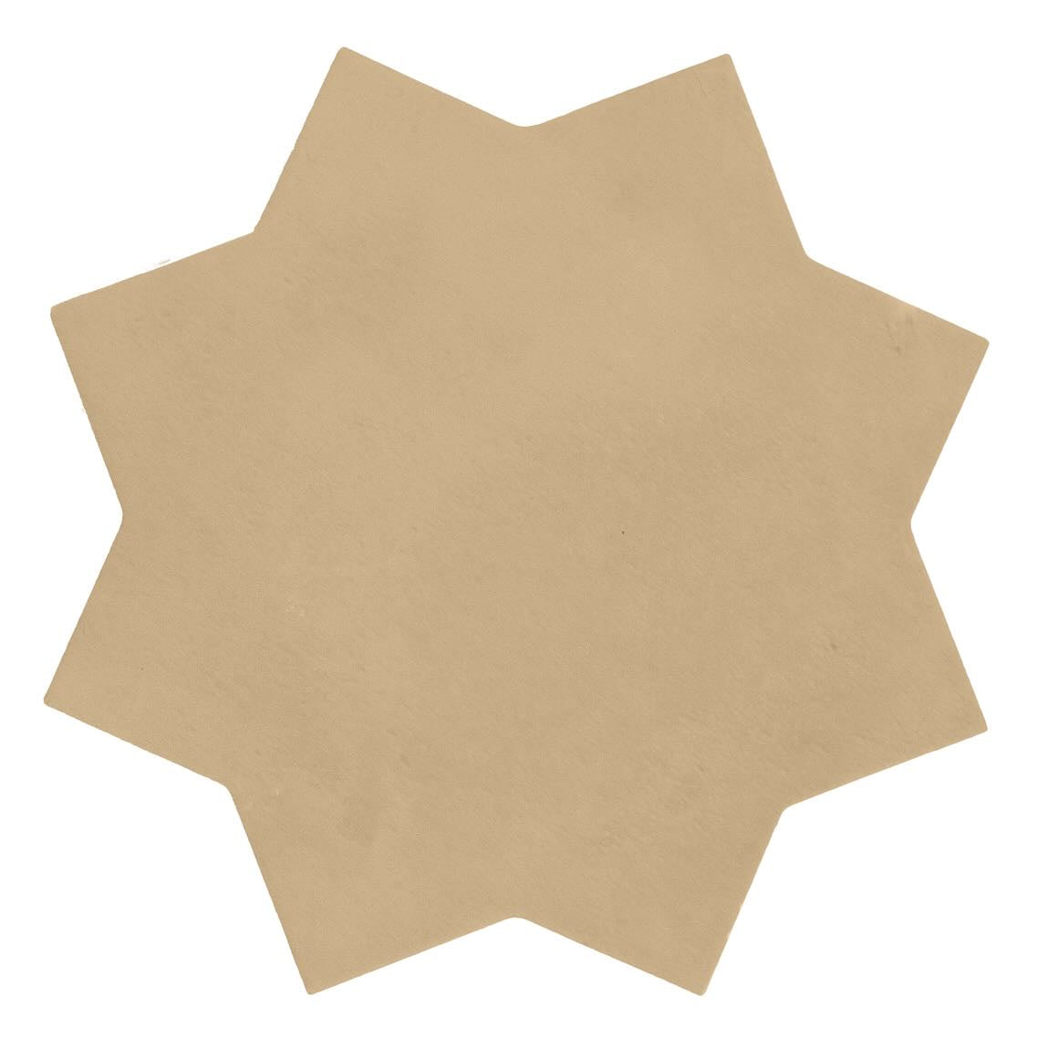 Telouet Porcelain Tile 6x6 Star Sand