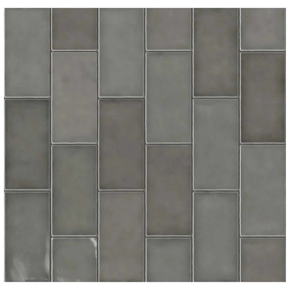 Coastal Grey 2.5x5 Ceramic Subway Tile
