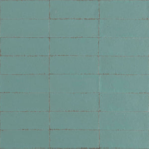 Glacier Italian Subway Tile Turquoise 3x8 Glossy for kitchens, bathrooms, and showers